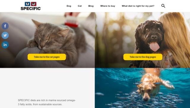 SPECIFIC Página internet para tutores